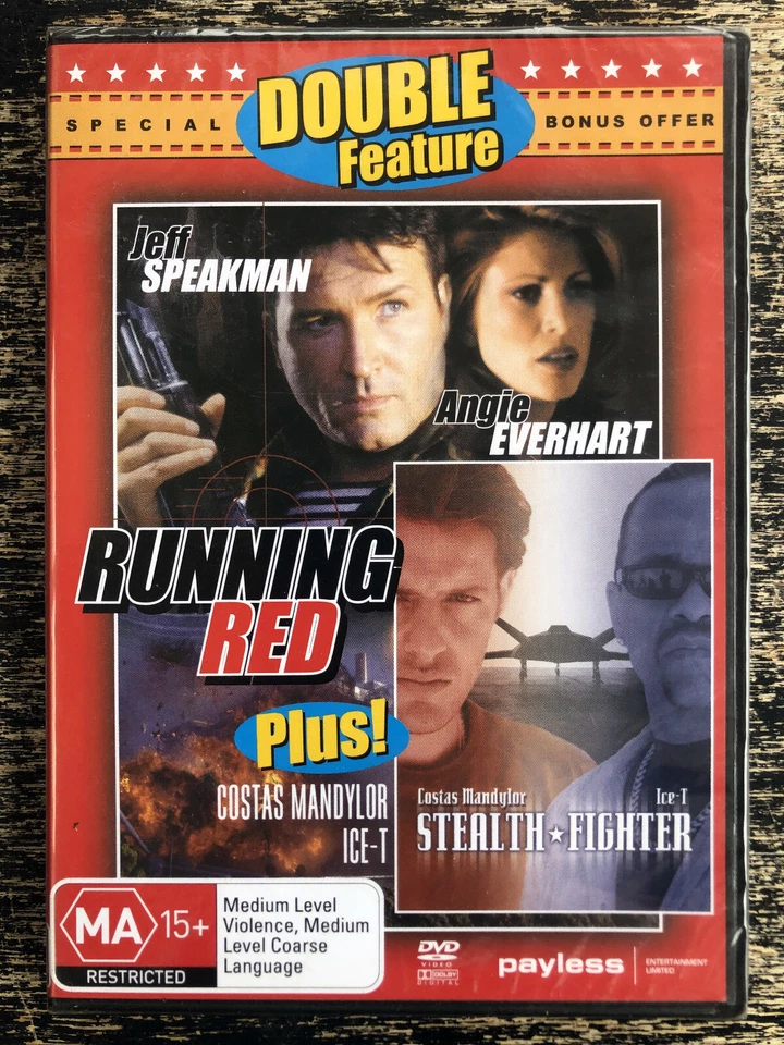 Running Red / Stealth Fighter  DVD PAL Region Free - BRAND NEW & SEALED - Image 1 of 1