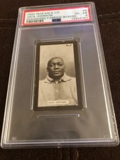RARE 1925 TEOFANI MAGNUMS Tobacco Jack Johnson #5 BOXING CARD