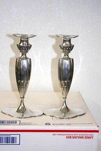 Portavelas de plata esterlina ponderadas de colección 1898 Goodnow & Jenks 765 GR - Imagen 1 de 14