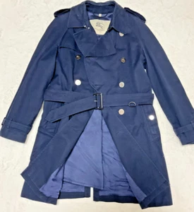 Burberry London Herren Trenchcoat Farbe Navy Silber Knopf Gr. 46 (M) - Bild 1 von 15