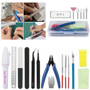 24PCS Model Building Block Assembly Tool Set for Gundam Model with Plastic Box - Picture 1 of 11