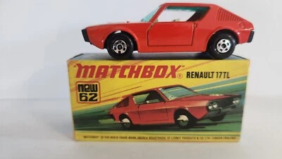 Matchbox Superfast MB62 Renault 17TL w/ Original Box - Image 1 of 4