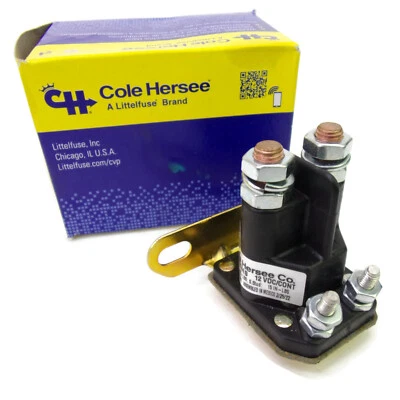 Cole Hersee 24612-BX 通用继电器 SPST-NO 12VDC 线圈底盘安装 — 第 1/4 张图片