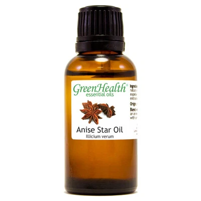 1 fl oz Anise Star Essential Oil (100% Pure & Natural) - GreenHealth