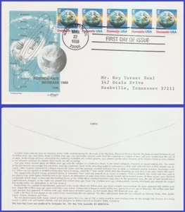 EE. UU.3 #2279 Pl #1222 ADDR ARTMASTER FDC PNC5 Tierra "E" Serie - Imagen 1 de 1