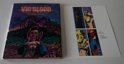 SF-Comic: Ellison/Corben, Vic und Blood* ledergeb. + lim.+ sign. Grafik***neu