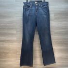 Lucky Brand Dungarees Women's Mid Rize Dark Wash Blue Jeans Size 8/29  Preowned