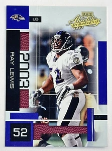 2003 Playoff Absolute Memorabilia - #2 Ray Lewis - Picture 1 of 2