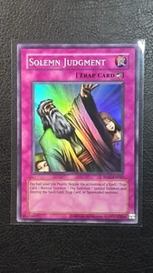 Solemn Judgment RP01-EN045 M PF YuGiOh Retro Pack Series - Imagen 1 de 2
