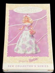 1995 Hallmark New Easter Collection Springtime Barbie #1 Ornament NEU IN BOX - Bild 1 von 16