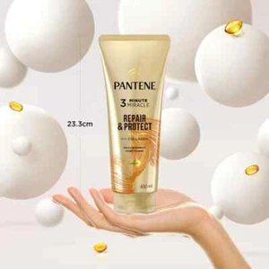 Acondicionador diario Pantene PRO-V 3 minutos milagroso reparación y protección con colágeno - Imagen 1 de 5