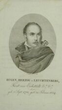 Portrait. Brustfigur in Oval. Kupferstich von J.C. Bock, ca. Beauharnais (Graf v