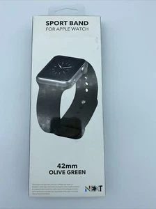 Next Marken Sportarmband für Apple Watch 42/44mm olivgrün - Bild 1 von 2