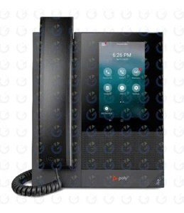 POLY TELEFONO IP CCX400 VOLP NERO 2200-49700-019 CON DISPLAY IPS - Foto 1 di 3