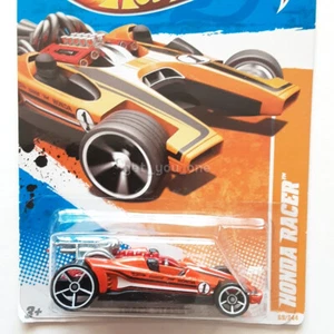 NEW 2011 Hot Wheels HONDA RACER Orange Car Track Stars 4/15 #69/244 Diecast 1:64 - Picture 1 of 5
