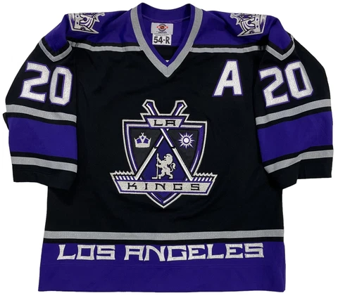 LUC ROBITAILLE LOS ANGELES KINGS 1998 STARTER AUTHENTIC JERSEY 54 SHORT SLEEVES Cover