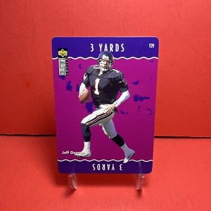 1996 Upper Deck Collector's Choice Update You Make the Play Jeff George Y29 VG