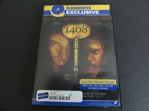1408 - BLOCKBUSTER VIDEO EXCLUSIVE (DVD, 2007) JOHN CUSACK, SAMUEL L. JACKSON - Picture 1 of 5