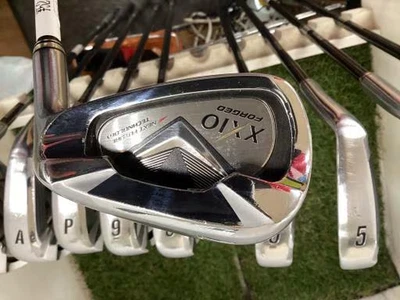 2013 DUNLOP XXIO FORGED 3~Sw perfect 10pc MX-4000 R-flex IRON SET Golf Club K303 - Image 1 of 4