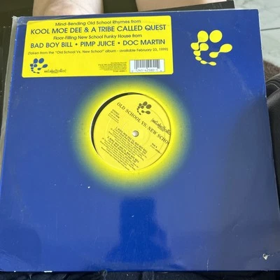 Old School Vs New School: Kool Moe Dee/A Tribe Called Quest Jive Electro 12" Foto 1 de 2
