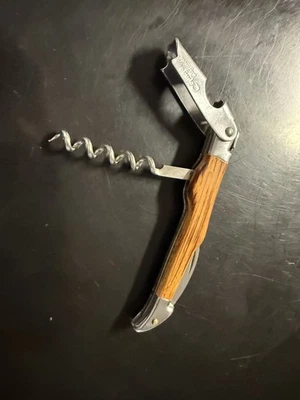 Laguiole Olivewood 服务员开瓶器 二手 — 第 1/3 张图片