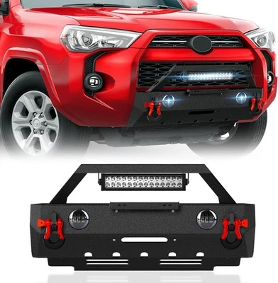 Parachoques delantero compatible para Toyota 2010-2023 5ta generación 4Runner (no apto 2010-20... Foto 1 de 4