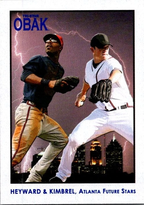 2010 TriStar Obak #100 Jason Heyward / Craig Kimbrel - Image 1 of 2