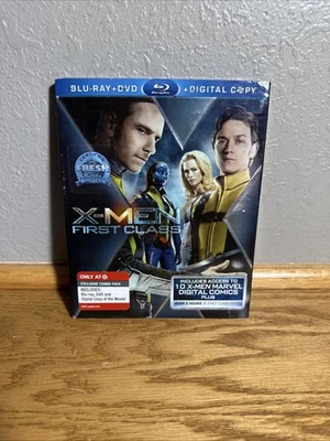 X-Men: First Class (Blu-ray/DVD/Digital, 3-Disc Set) w/slipcover - Image 1 of 4