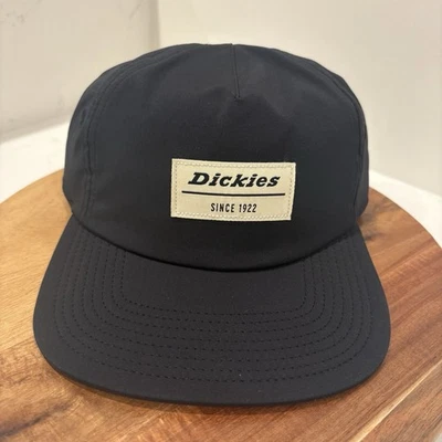 Dickies Hat Cap Black Low Pro Athletic Trucker Adjustable Strapback Skateboard - Image 1 of 4