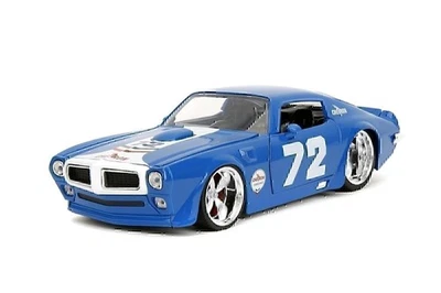 Big Tempo Muscolo Chevron 1:24 1972 Pontiac Firebird Modellino Auto, Toys per - Immagine 1 di 4