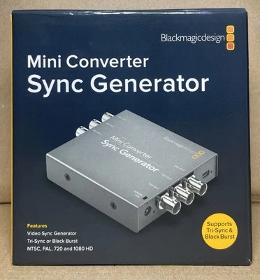 Black Magic Design Mini Converter Sync Generator - BRAND NEW - Image 1 of 3