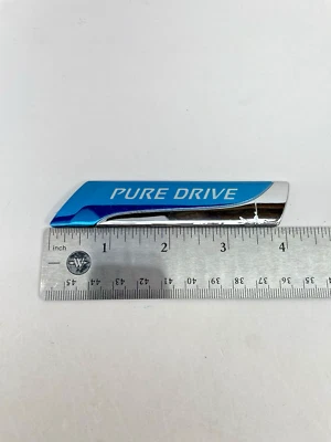 Nissan Versa Note Pure Drive 2014-2015 placa de identificación emblema BG00A OEM Foto 1 de 4