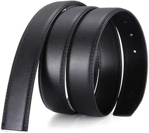 Wendbarer Gürtelgurt Ersatz Echtleder Anzug Gürtelgurt, 30. 32. 35 mm - Bild 1 von 5