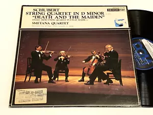 SCHUBERT STRING SMETANA QUARTET in d min. Death & Maiden M- Japan PCM Audiophile - Picture 1 of 5