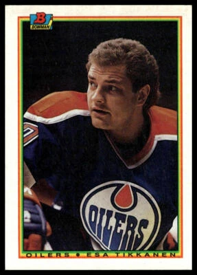 1990-91 Bowman #194 Esa Tikkanen - Image 1 of 2