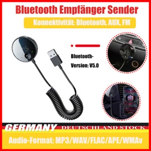 FM Transmitter Bluetooth 5.0 Auto Radio Adapter KFZ Freisprechanlage MP3 Player - Bild 1 von 16