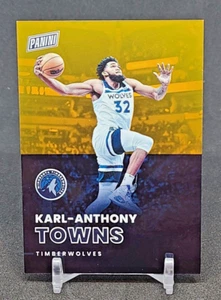 2022 National Silver Pack Karl Anthony Towns #40 Orange Foil /199 - Bild 1 von 2