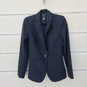 Body by Victoria black single button blazer size 6 - Picture 1 of 5