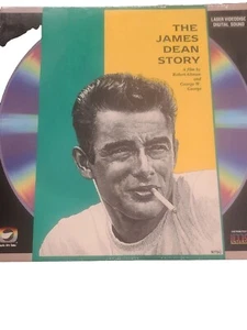 The James Dean Story (Laserdisc) NEW SEALED MINT 1983 - Afbeelding 1 van 7