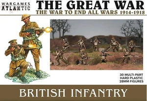 Wargames Atlantic The Great War: British Infantry - Picture 1 of 5