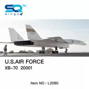 Bombardero SQ WINGS 1/200 USAF Valkyrie XB-70 20001 L2080 modelo de avión acabado - Imagen 1 de 1