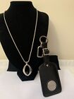 Vintage Oroton Necklace And Luggage Tag
