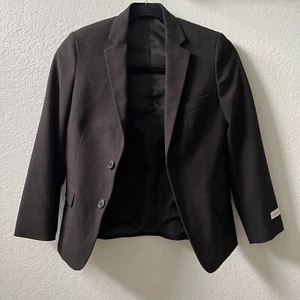 Calvin Klein Black Blazer Unisex Children Size 10 - Picture 1 of 7