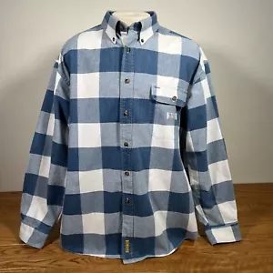 Vintage Tommy Hilfiger Rugged Denim American Railroad Buffalo Check Herren XL - Bild 1 von 10