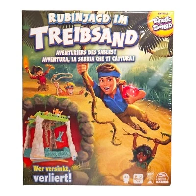 Rubinjagd im Treibsand Spiel Spin Master mit Original Kinetic Sand - NEU OVP - Bild 1 von 2