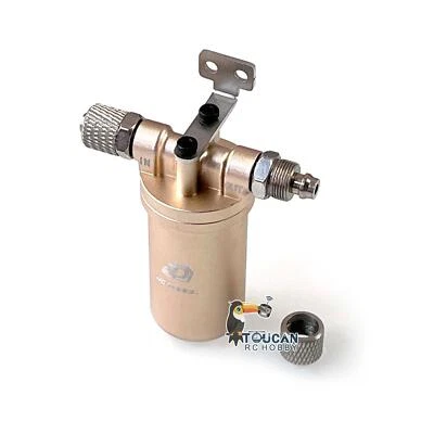 JDM Hydraulic Metal Filter For RC V2 Excavator 1/14 Assembled Model DIY JDM 106N - Image 1 of 4