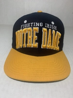 Notre Dame Zephyr The Fighting Irish Snapback Hat Cap Spell out - Image 1 of 4