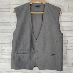 NEXT Waistcoat Grey Age 16 Formal Wedding Christening - Picture 1 of 10
