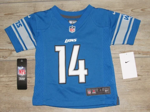 Nike Detroit Lions Amon-Ra St. Brown #14 On-Field Home Jersey size Toddler 2T Cover