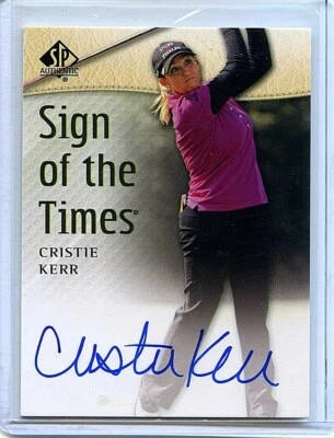 CRISTIE KERR AUTO - 2013 SP AUTHENTIC SIGN OF THE TIMES - Image 1 of 2